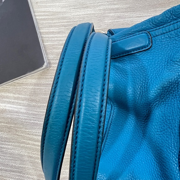 Gucci Soho Leather Tote Bag – Blue - Picture 6 of 10